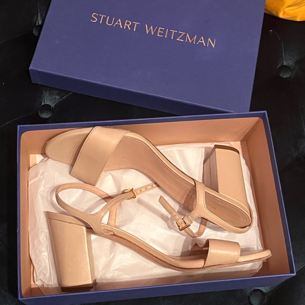Stuart Weitzman Bambina Nappa Sandals